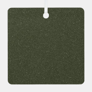 Ornement En Métal Balise d'ornement texturé Moss Green