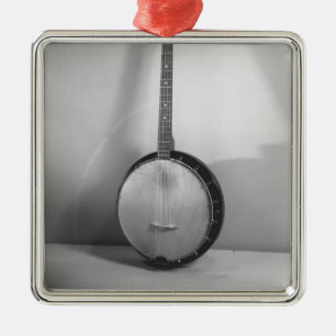 Ornement En Métal Banjo B&W