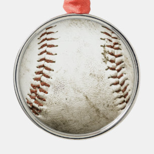 Ornement En Métal Baseball