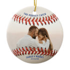 Baseball Le parfait accrochage Couple photo Noël