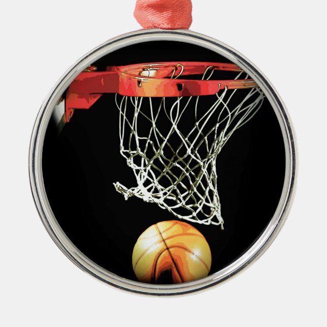 Ornement En Métal Basket (Devant)