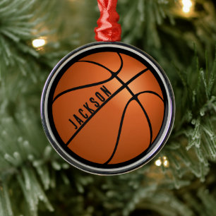 Ornement En Métal Basket-ball