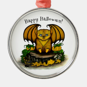 Ornement En Métal Bat d'Halloween mignonne