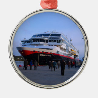 Ornement En Métal Bateau de croisière norvégien