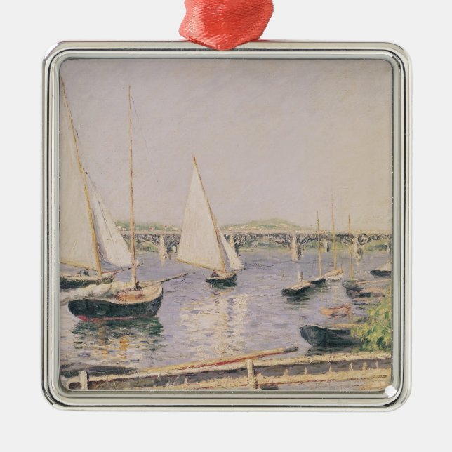 Ornement En Métal Bateaux à voile à Argenteuil, c.1888 (Devant)