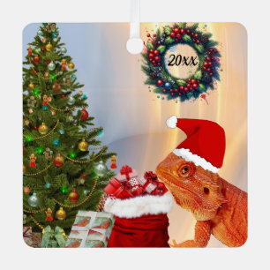 Ornement En Métal Beardie-Claus