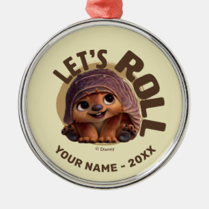 Ornement En Métal Bébé Tuk Tuk - Roll