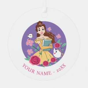 Ornement En Métal Belle & Amis Bookish Blooms