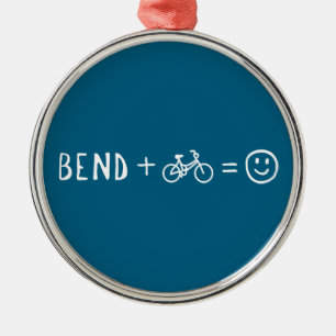 Ornement En Métal Bend Oregon Plus Bikes Vous Rend Heureux