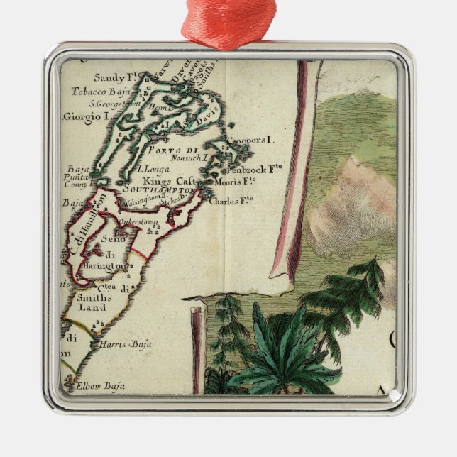 Ornement En Métal Bermudes (Devant)