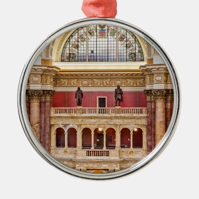 Ornement En Métal Bibliothèque du Congrès (Devant)