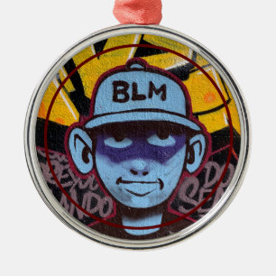 Ornement En Métal BLM / Black Lives Matt
