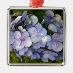 Ornement En Métal Blue Purple Hydrangea