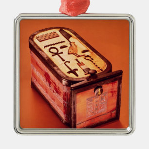 Ornement En Métal boîte Cartouche-formée