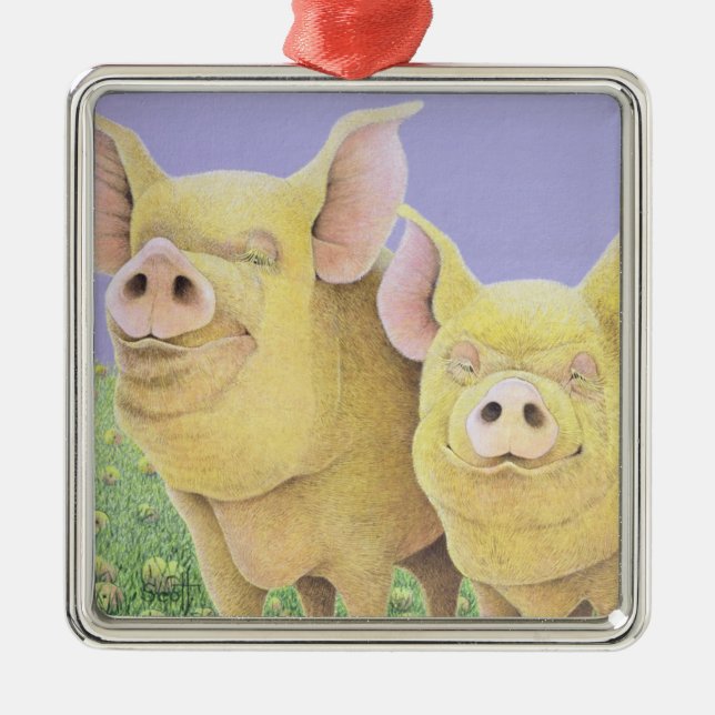 Ornement En Métal Bonheur (Devant)