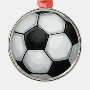 Ornement En Métal Boule de football
