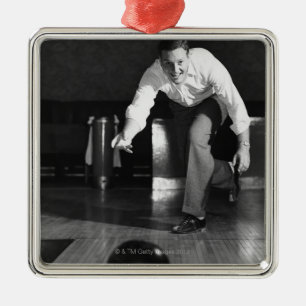 Ornement En Métal Bowling d'homme
