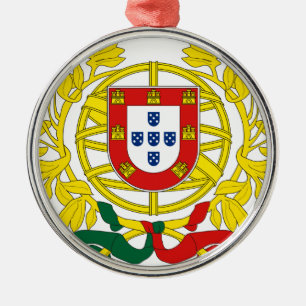 Ornement En Métal Brasão de Armas (manteau des bras) De Portugal