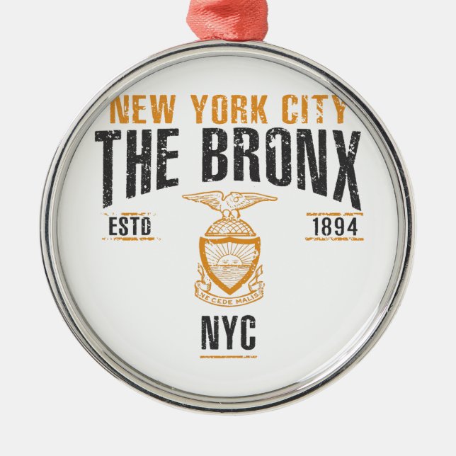 Ornement En Métal Bronx (Devant)