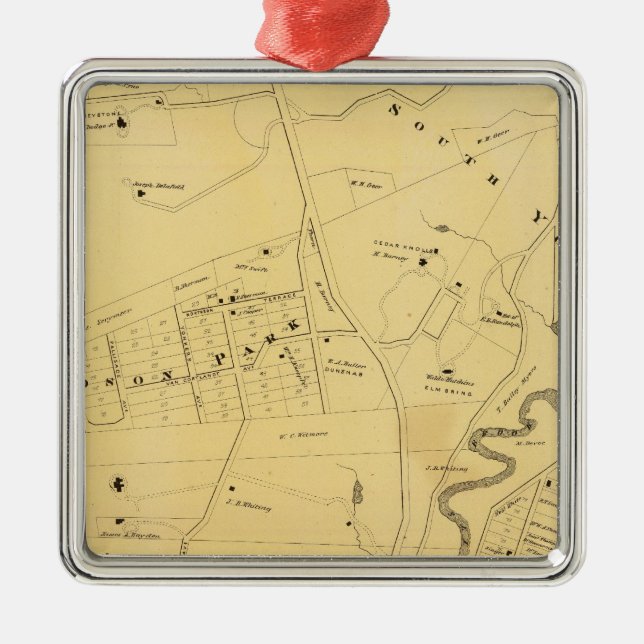 Ornement En Métal Bronx, NY (Devant)