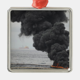 Ornement En Métal Brûlures d'huile concentrée rassemblées