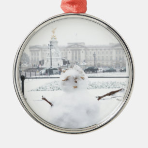 Ornement En Métal Buckingham Palace Snowman
