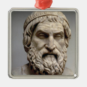 Ornement En Métal Buste de portrait de Sophocles