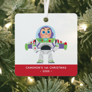 Ornement En Métal Buzz Lightyear de Toy Story   Mon premier Noël