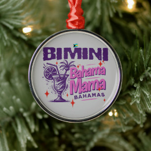 Ornement En Métal Cadeau souvenir Bahamas : Bimini Bahamas Bahama Ma