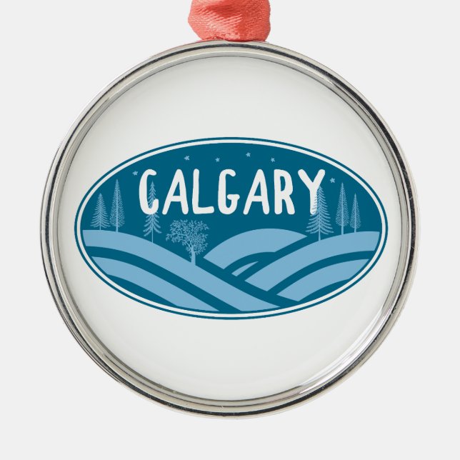 Ornement En Métal Calgary Alberta Extérieur (Devant)