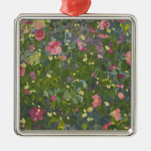 Ornement En Métal Camélia en fleur 2014