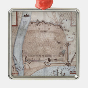 Ornement En Métal Campement enrichi, Porto Rico