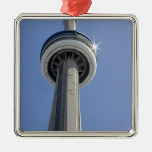 Ornement En Métal Canada, Ontario, Toronto. Haut de la tour CN avec
