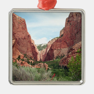 Ornement En Métal Canyons de Kolob, parc national de Zion, Utah,