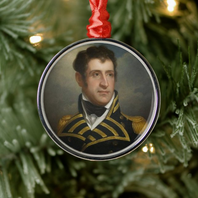 Ornement En Métal Capitaine Stephen Decatur (Arbre)