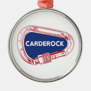 Ornement En Métal Carderock Climbing Carabiner