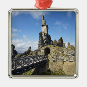 Ornement En Métal Castle Sinclair Girnigoe, Wick, Caithness,