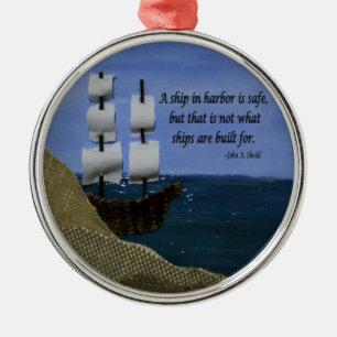 Ornement En Métal Ce que les navires sont construits pour le collage