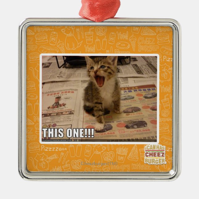 Ornement En Métal Celui-ci ! (Devant)