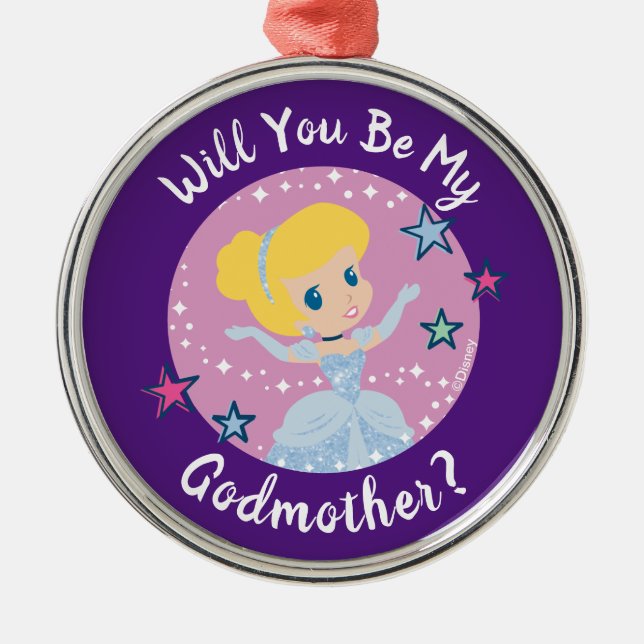 Ornement En Métal Cendrillon - Serez-Vous Ma Mère D'Ordures (Devant)