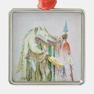 Ornement En Métal Chaman Blackfoot