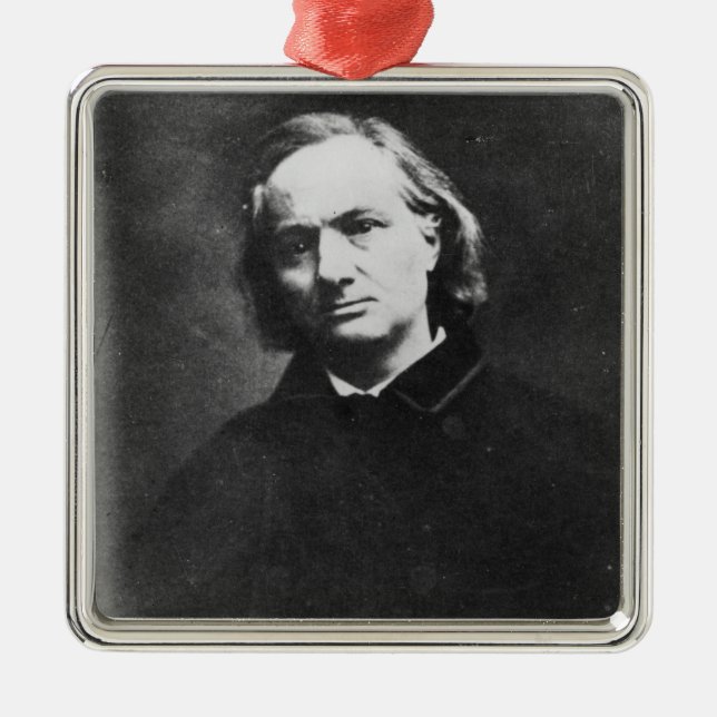 Ornement En Métal Charles Baudelaire (Devant)