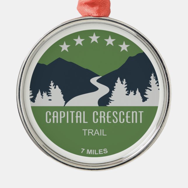 Ornement En Métal Chemin du Croissant-Capital (Devant)