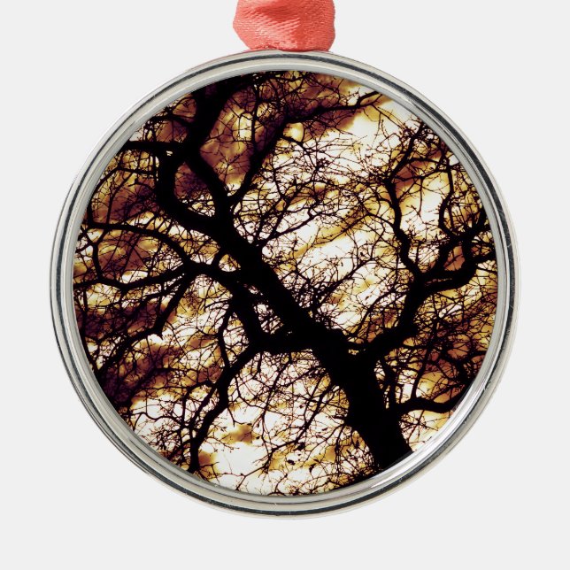 Ornement En Métal Chêne (Devant)