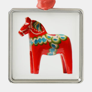 Ornement En Métal Cheval de la Suède Dala
