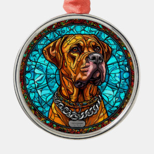 Ornement En Métal Chien Mignon