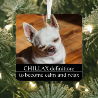 Chillax Chihuahua somnolent langue détendue sortie