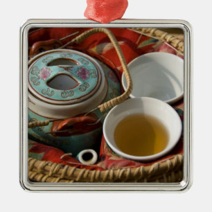 Ornement En Métal Chine, Hong Kong. Théâtre chinois traditionnel &