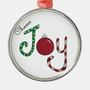 Ornement En Métal Choisir l'ornement Joy