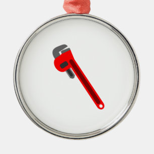 Ornement En Métal Clé de plombier